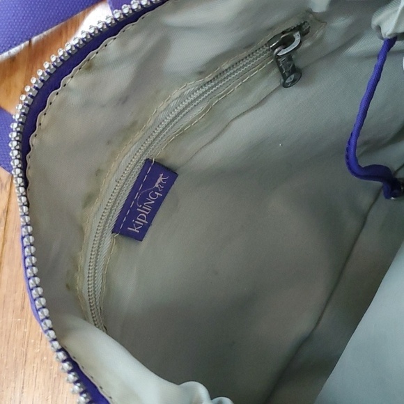 Kipling Alvar medium purple crossbody bag - Picture 9 of 10